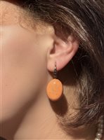 Boucles d'oreilles Lucos Femme in Argent Pasta di corallo ESOR E32.CORALLO